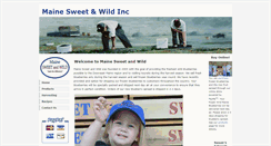 Desktop Screenshot of mainesweetandwild.com